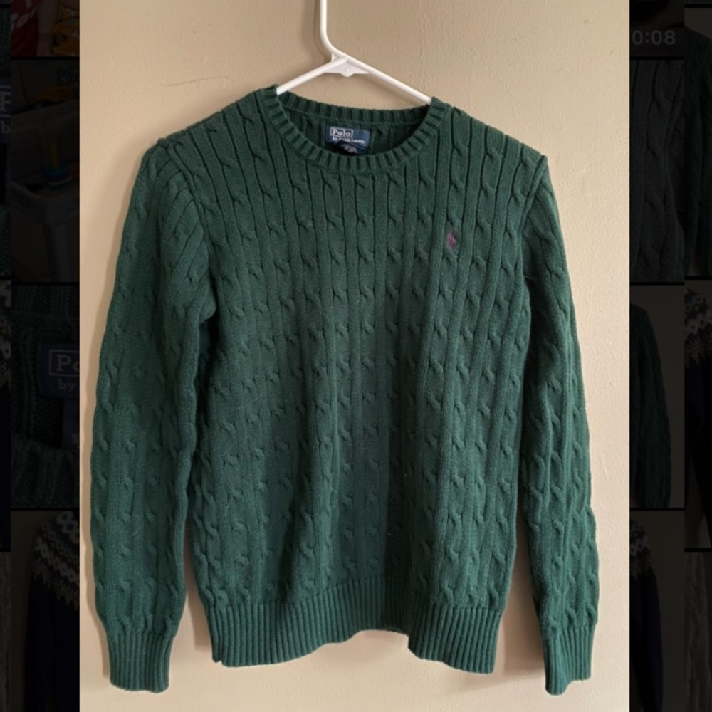 Polo by Ralph Lauren cable-knit sweater